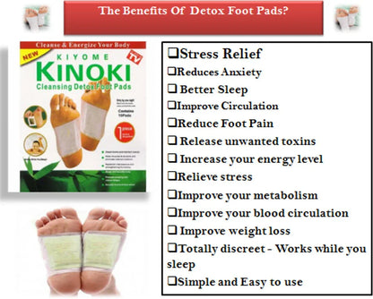 Kinoki Premium Natural Foot Patches