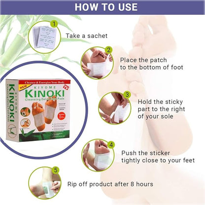 Kinoki Premium Natural Foot Patches